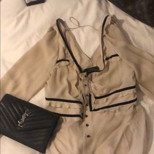 Robert Rodriguez silk top